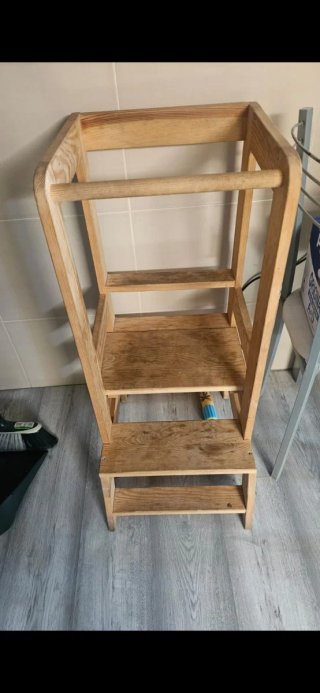 Torre de aprendizaje madera