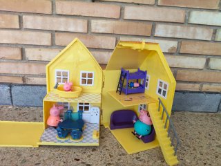Casita de Peppa Pig con accesorios
