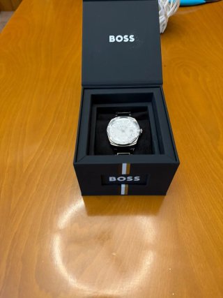 Reloj BOSS Walker Gris Acero Original