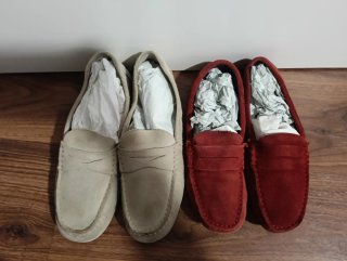 Lote Náuticos Zara Beige y Rojo