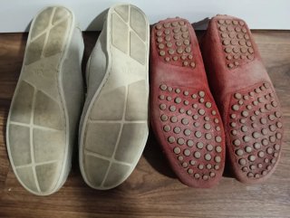 Lote Náuticos Zara Beige y Rojo