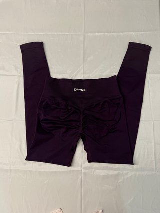 Conjunto DFYNE Top y Leggings Morado Talla S