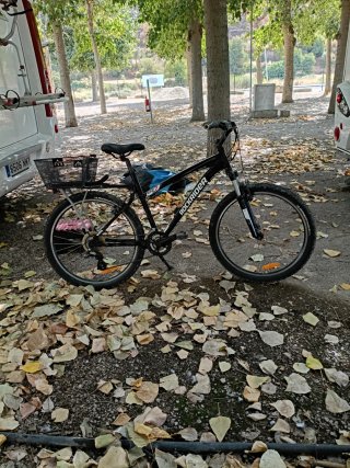 Bicicleta Rockrider Negra