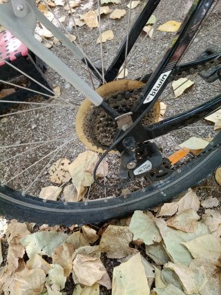Bicicleta Rockrider Negra