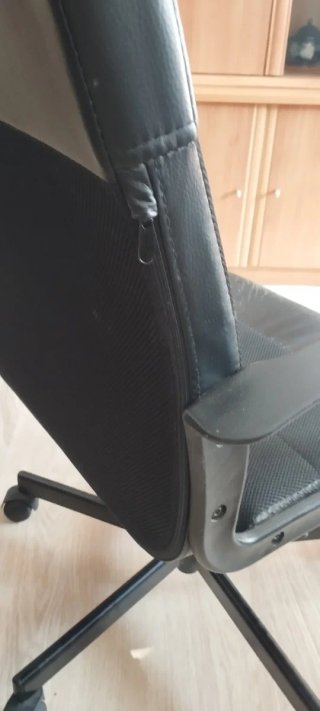 Silla de escritorio Ikea Fingal Negra