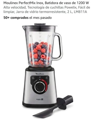 Batidora Moulinex Perfectmix + Vaso