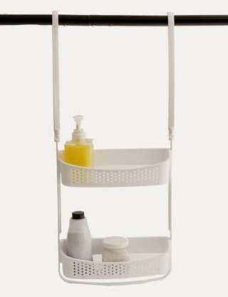 Estantería colgante para baño