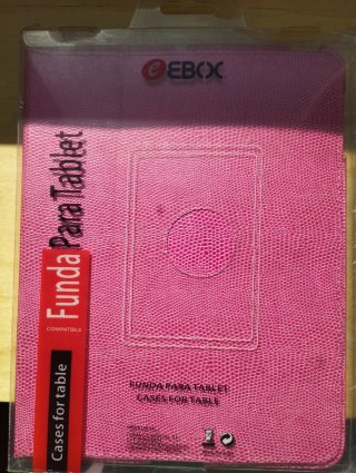 Funda EBOX para Tablet Rosa