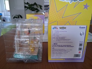 Figure pokemon funism Pikachu e Rowlet