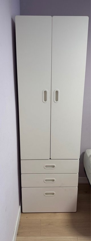 Armario infantil 2 puertas y 3 cajones