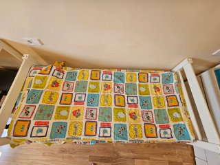 Cama 80cm con colchón y nórdico