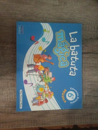 Libro Música 6º Primaria La Batuta Mágica.