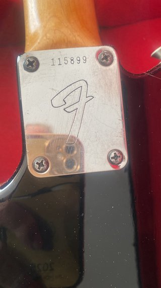 Guitarra Fender Telecaster '66 pertenecio a Tony R