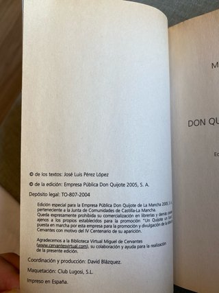 Libro de lectura