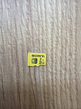 Tarjeta Micro SD Sony 2TB V60 XC A2
