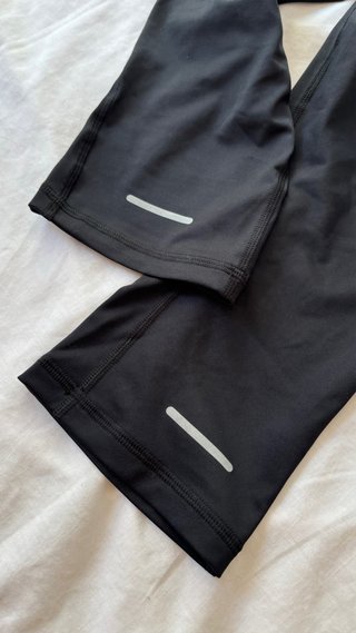 Pantaloncini da corsa Asics neri