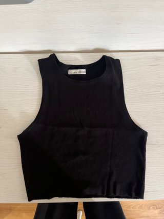 Top negro Pull&Bear