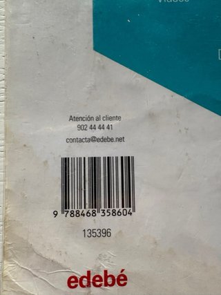 Libro Física y Química 1 Bachillerato Edebé