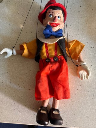 Marioneta Pinocho T&T Praha Antigua