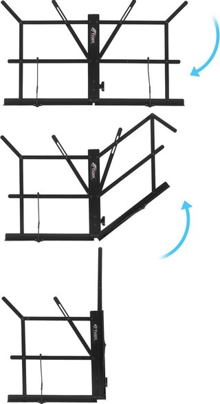 Soporte Partituras Escritorio Plegable