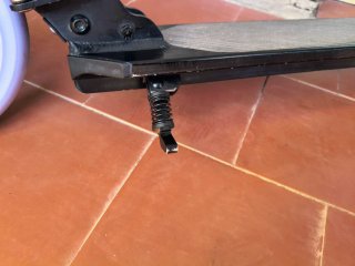 Patinete Oxelo MID 7 Negro Lavanda