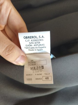 Americana negra vestir talla 46 - 1 solo uso