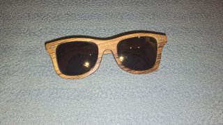 Gafas de sol madera