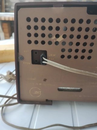 Radio válvulas Grundig Type 88 Función Ok. 220v