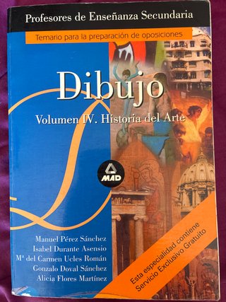 Dibujo volumen IV Historia del arte