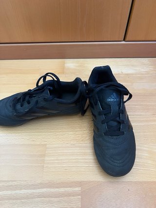 Botas de fútbol Adidas niño negras