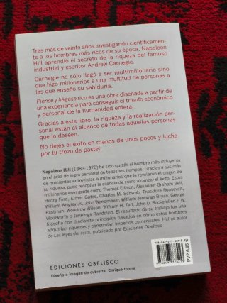 Piense y hágase rico – Napoleon Hill