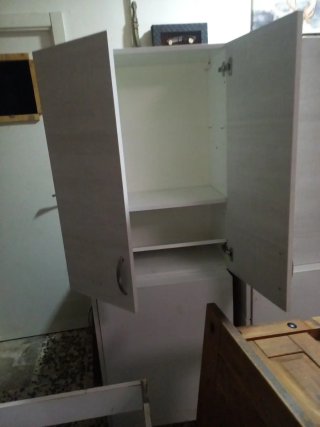Mueble cocina blanco completa