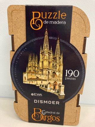 Puzzle Madera Catedral de Burgos 190 Piezas