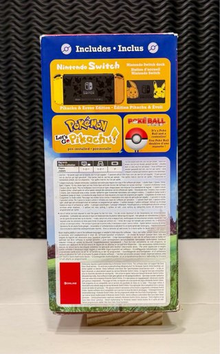 Nintendo Switch Edición Pokémon Let's Go Pikachu 🇪🇸
