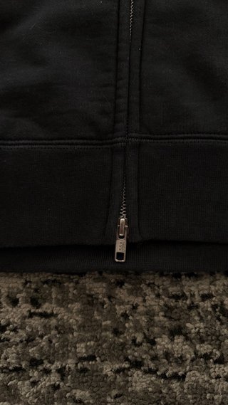 Jordan x Supreme Sudadera Cremallera Negra