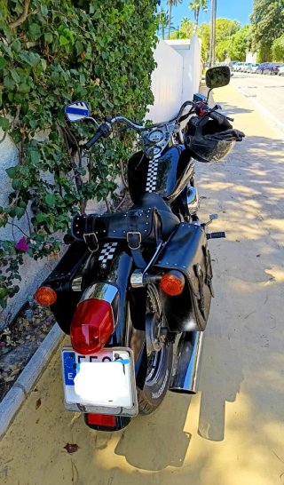 Honda Shadow 125cc Negra