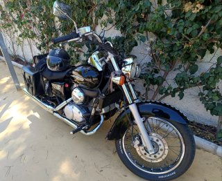 Honda Shadow 125cc Negra