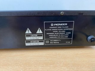 Reproductor CD Pioneer PD-4350