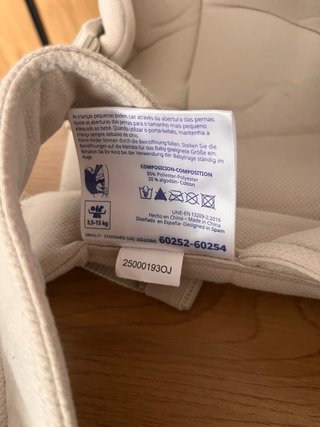 Mochila Portabebé Jané Dual 3 Posiciones