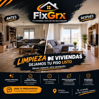 GRANADA - LIMPIEZA DE VIVIENDAS FIXGRX