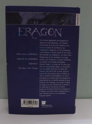 Libros 1 y 2 de la saga El Legado (Eragon)