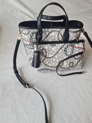 Bolso Tous Kaos mini beige multicolor