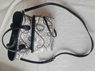 Bolso Tous Kaos mini beige multicolor