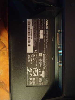 Monitor LCD ASUS Nero