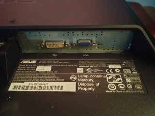 Monitor LCD ASUS Nero