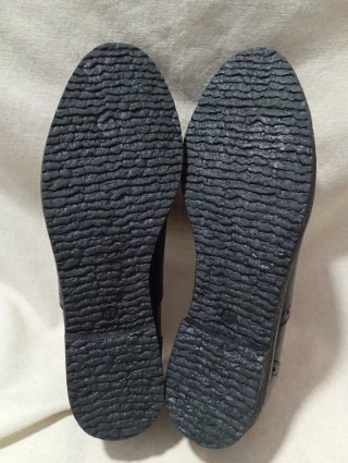 Zapatos Oxford Negros Mujer