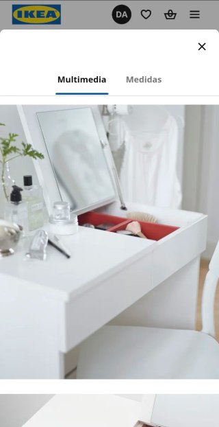 Tocador blanco Ikea