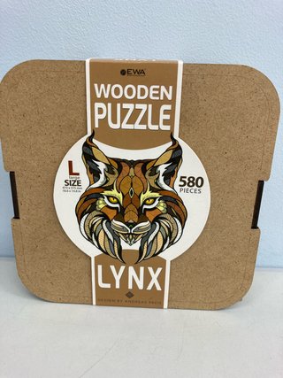 Puzzle de Madera EWA Lynx 580 Piezas