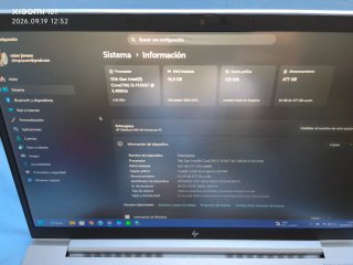 Portátil HP Elitebook 840 G8 Argento