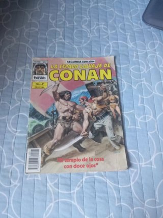 Tebeos de Conan el Bárbaro segunda edición n°6,7,8